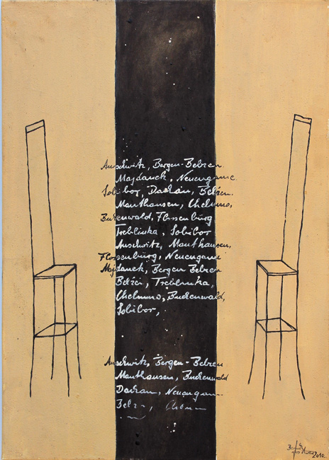 Bernd Gerstner | Künstler | Heddesheim | Verletzte Seelen | Holocaust | "Auseinandersetzung"