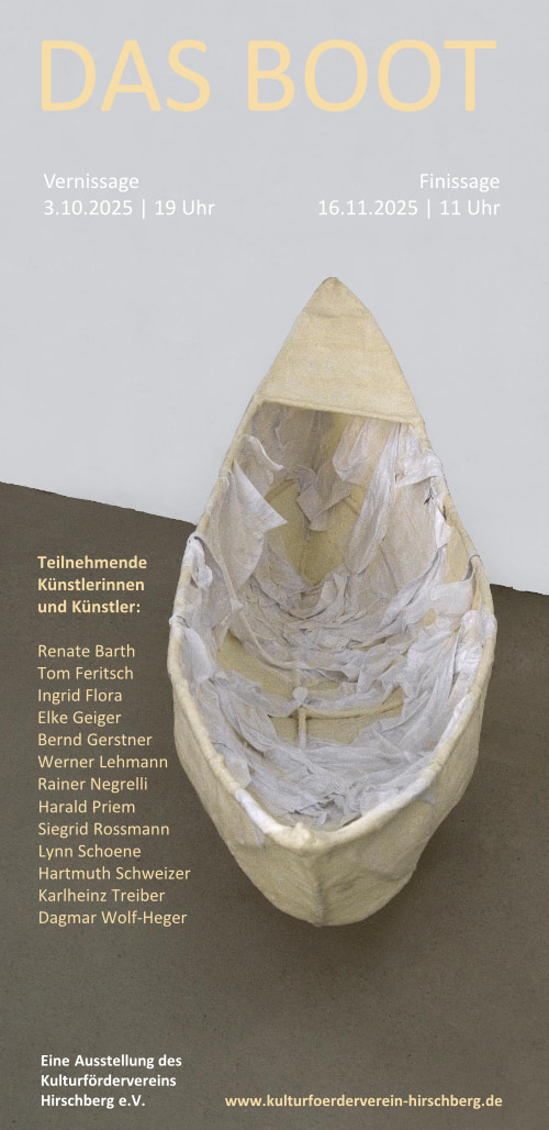 Bernd Gerstner | Künstler | Heddesheim | Einladung "Das Boot"