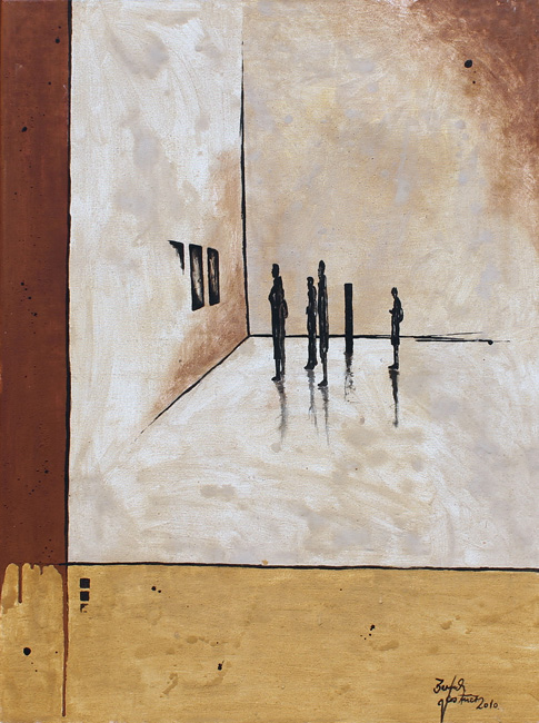 Bernd Gerstner | Künstler | Heddesheim | Erdbilder | "Betrachtung", 2010