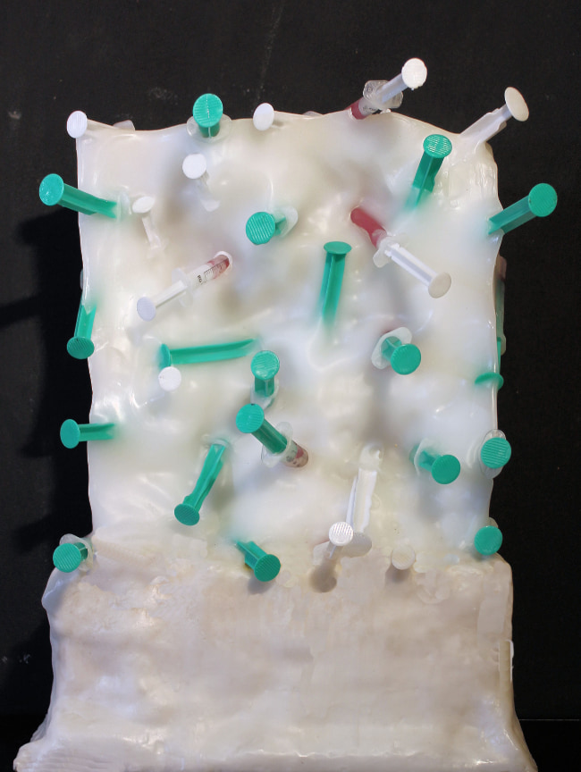 Bernd Gerstner | Künstler | Heddesheim | Neue Arbeiten | "Corona", 2021