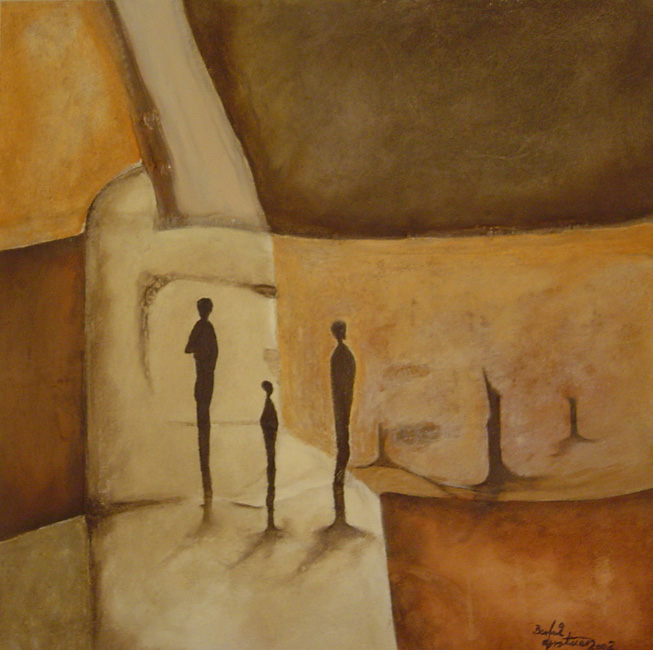 Bernd Gerstner | Künstler | Heddesheim | Erdbilder | "Der Blick", 2002