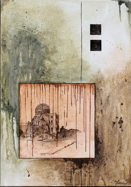 Bernd Gerstner | Künstler | Heddesheim | Verletzte Seelen | Krieg | "Die Kultur", 2008