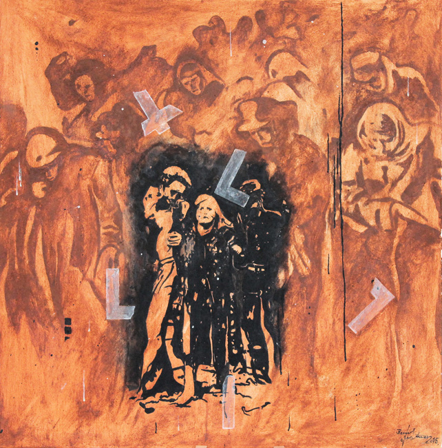 Bernd Gerstner | Künstler | Heddesheim | Verletzte Seelen | Krieg | "Ende", 2015