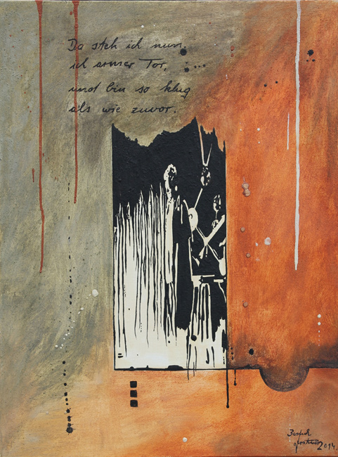 Bernd Gerstner | Künstler | Heddesheim | Faust | "Da steh ich nun..."