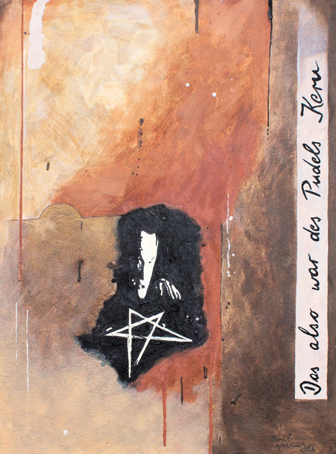 Bernd Gerstner | Künstler | Heddesheim | Faust | "Das also war..."