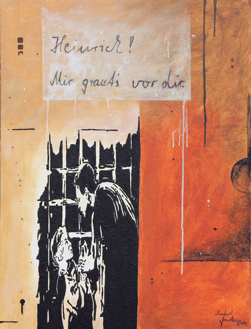 Bernd Gerstner | Künstler | Heddesheim | Faust | "mir graut's..."