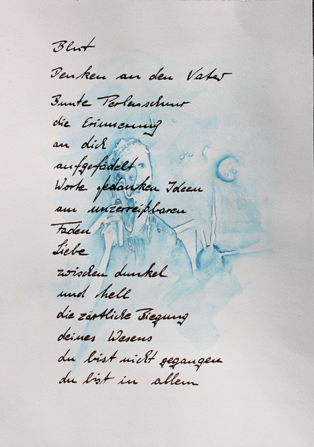 Bernd Gerstner | Künstler | Heddesheim | Faust | "Blut"