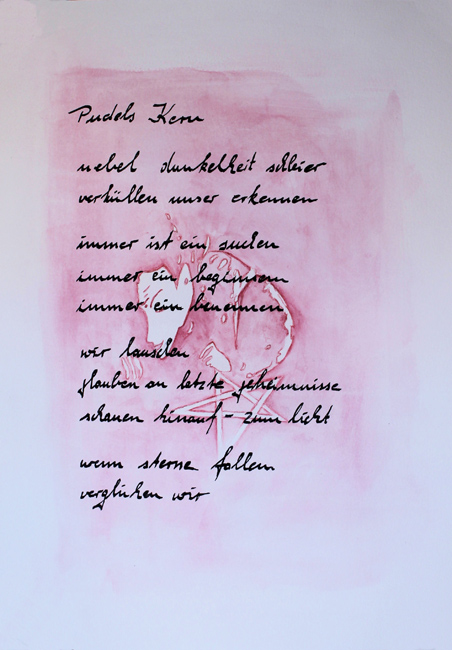 Bernd Gerstner | Künstler | Heddesheim | Faust | "Pudels Kern"