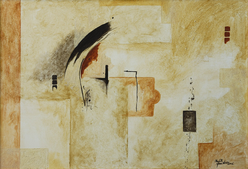 Bernd Gerstner | Künstler | Heddesheim | Erdbilder | "Formenwandel", 2006