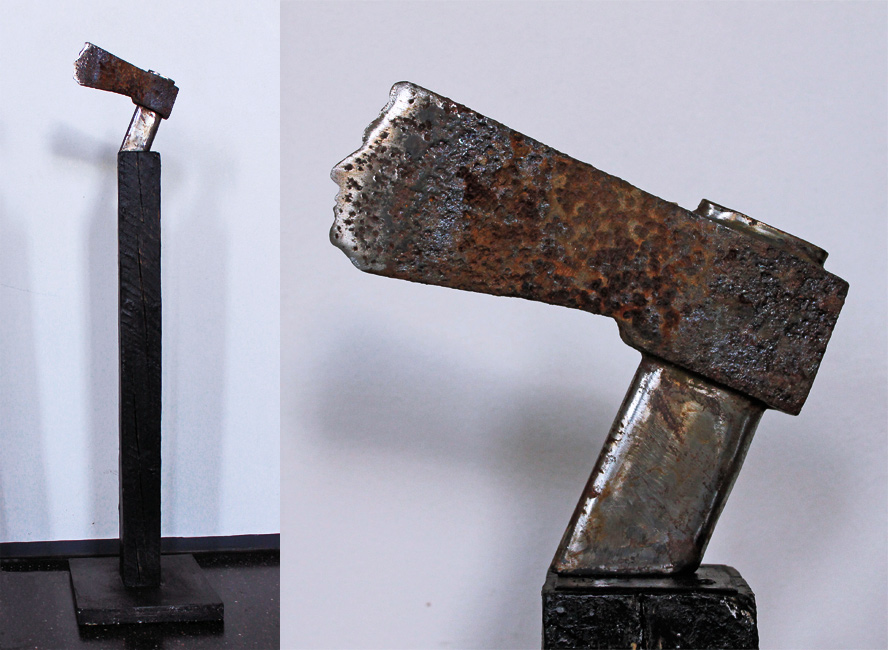 Bernd Gerstner | Künstler | Heddesheim | Verletzte Seelen | Krieg | "Gesichter des Krieges", 2015