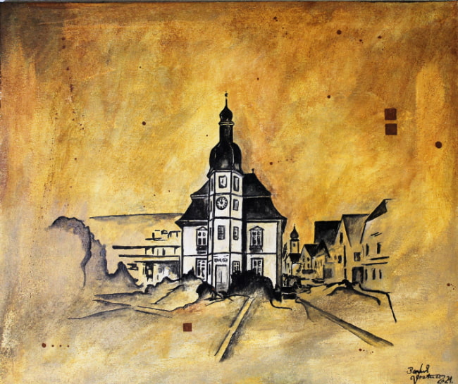 Bernd Gerstner | Künstler | Heddesheim | Erdbilder | "Heddesheim", 2021