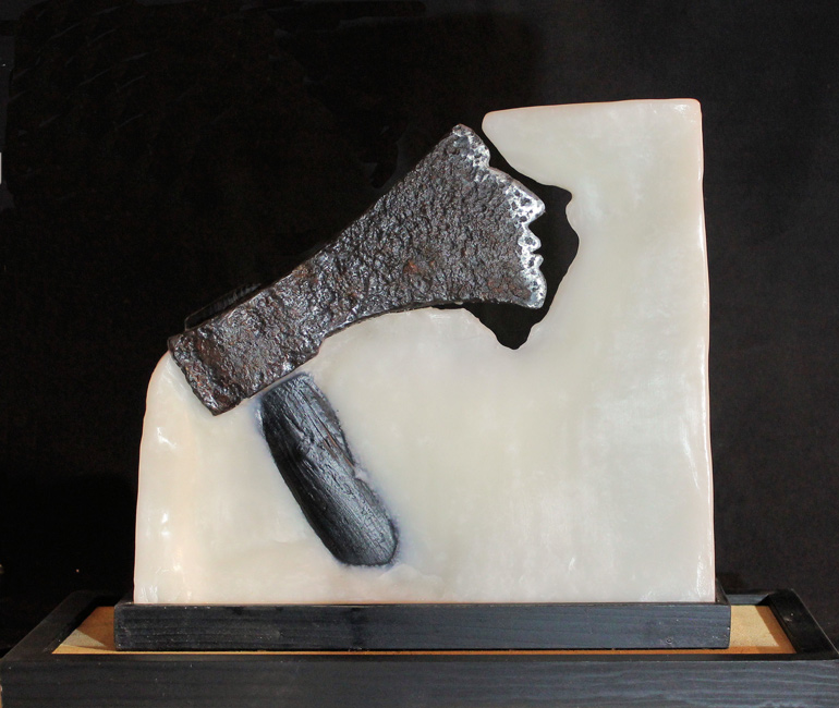 Bernd Gerstner | Künstler | Heddesheim | Neue Arbeiten | "Kriegsgesicht"