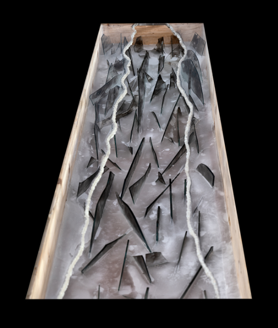 Bernd Gerstner | Künstler | Heddesheim | Verletzte Seelen | "Kristallnacht"