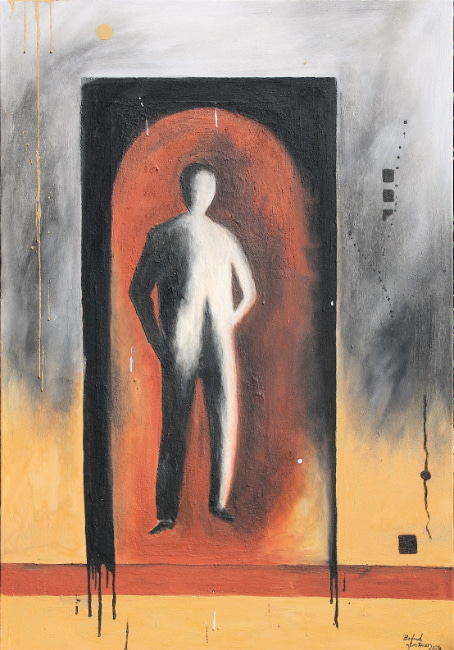 Bernd Gerstner | Künstler | Heddesheim | Neue Arbeiten | "Mann"