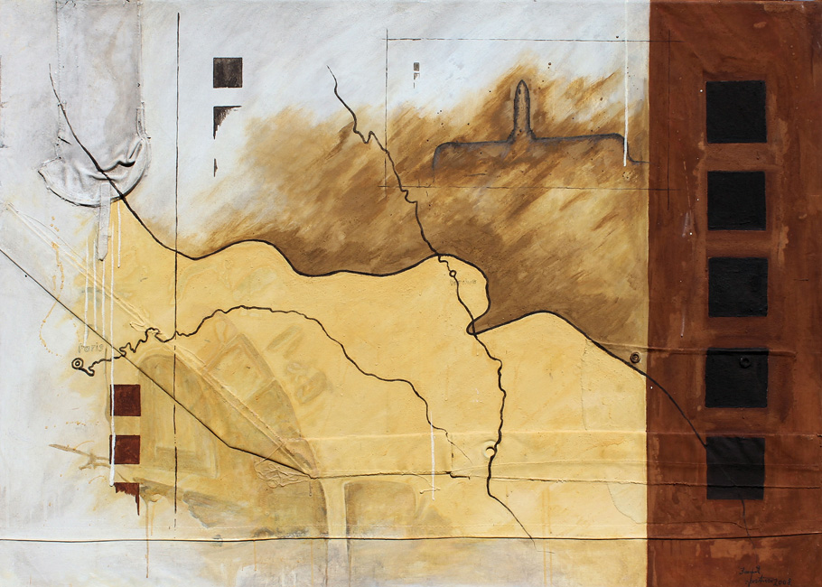 Bernd Gerstner | Künstler | Heddesheim | Verletzte Seelen | Krieg | "Operation Gericht", 2008