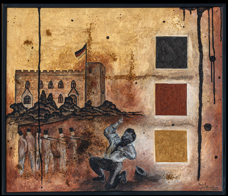 Bernd Gerstner | Künstler | Heddesheim | Erdbilder | "R.Blum"