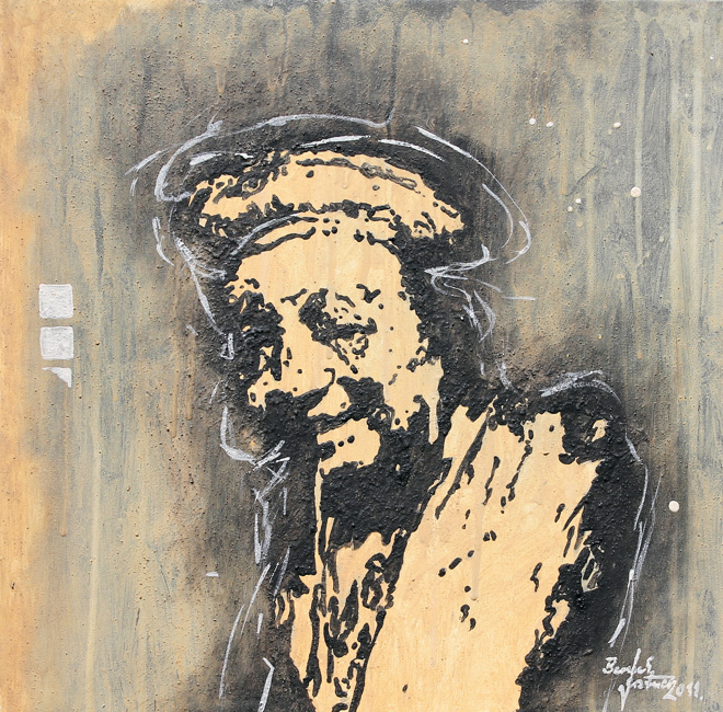 Bernd Gerstner | Künstler | Heddesheim | Erdbilder | "Rembrandt", 2011