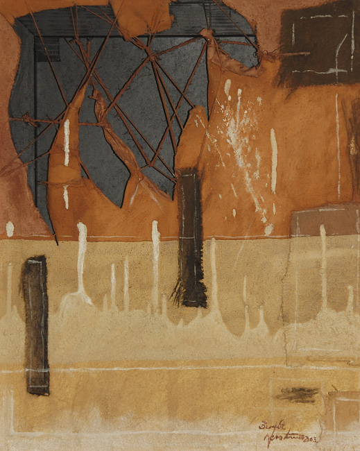 Bernd Gerstner | Künstler | Heddesheim | Erdbilder | "Spannung 1", 2003