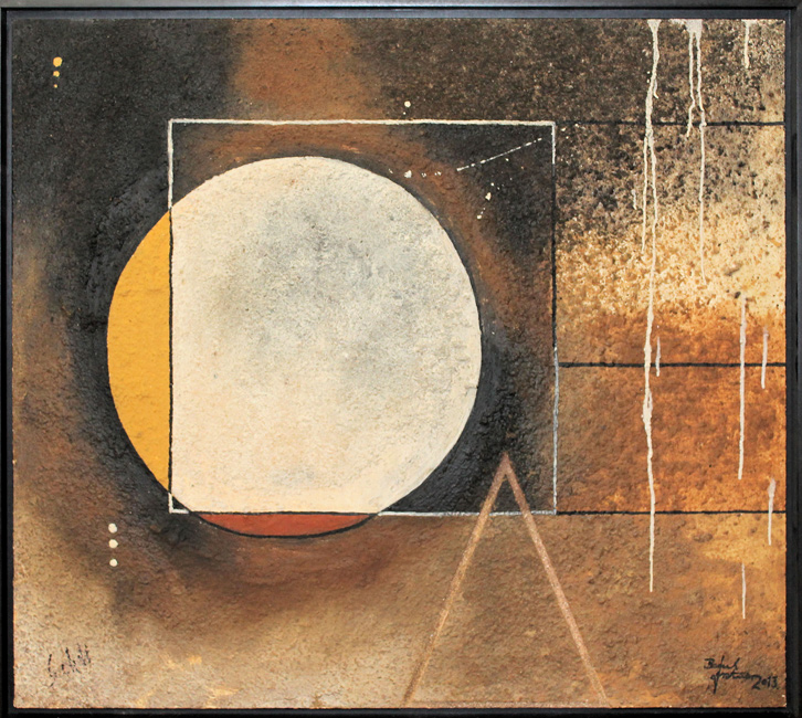 Bernd Gerstner | Künstler | Heddesheim | Spurensuche | "Verhältnis I"