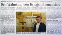 Bernd Gerstner | Künstler | Heddesheim | Presse | Jan 2008