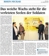 Bernd Gerstner | Künstler | Heddesheim | Presse | 23.02.2016