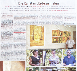 Bernd Gerstner | Künstler | Heddesheim | Presse | Viernheimer Tageblatt, 02.09.2022