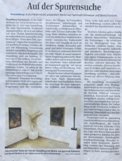 Bernd Gerstner | Künstler | Heddesheim | Presse | 12.06.2025