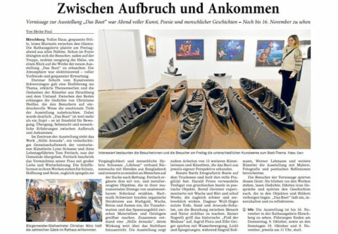 Bernd Gerstner | Künstler | Heddesheim | Presse | 07.10.2025