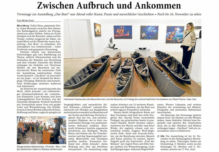 Bernd Gerstner | Künstler | Heddesheim | Presse | 07.10.2025