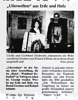 Bernd Gerstner + Roland Schmitt | Künstler | Heddesheim | Presse | 18.04.2012