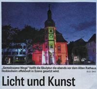 Bernd Gerstner + Roland Schmitt | Künstler | Heddesheim | Presse | 2017