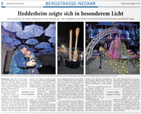 Bernd Gerstner + Roland Schmitt | Künstler | Heddesheim | Presse | 09.11.2017