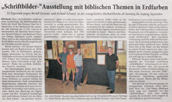 Bernd Gerstner + Roland Schmitt | Künstler | Heddesheim | Presse | 24.07.2020